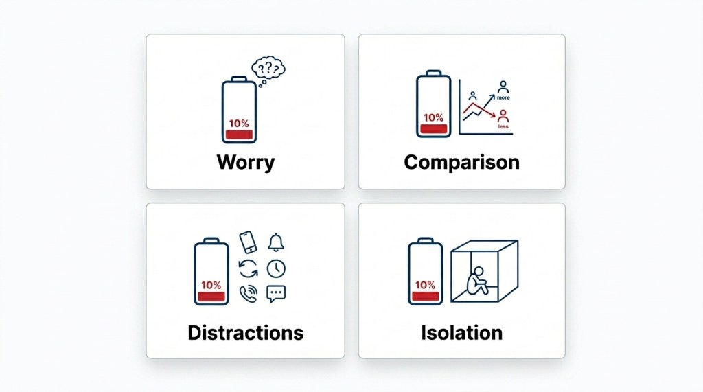 App drain infographic